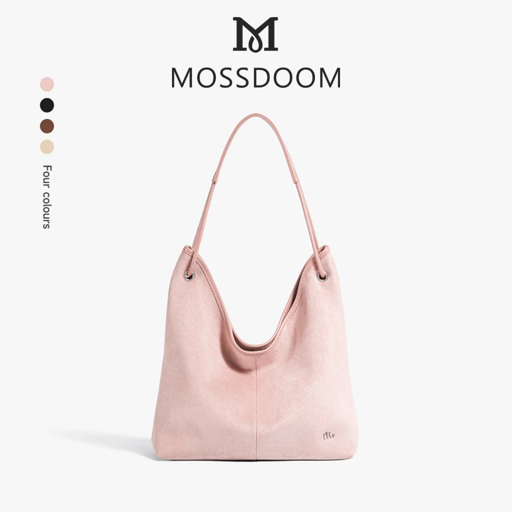 MOSSDOOM Daela Bag กระเป๋าถือผู้หญิง กระเป๋าสะพายไหล่ สไตล์เกาหลี ขนาดใหญ่ จุของได้เยอะ