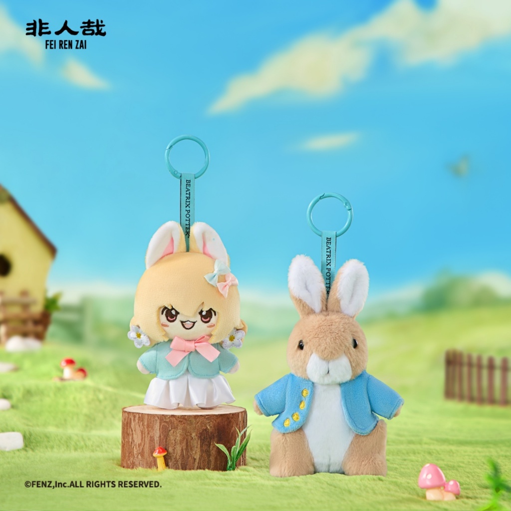 FENZ Official FEI REN ZAI×Peter Rabbit - Plush Figure Anime Merch Gift 非人哉×比得兔 毛绒公仔