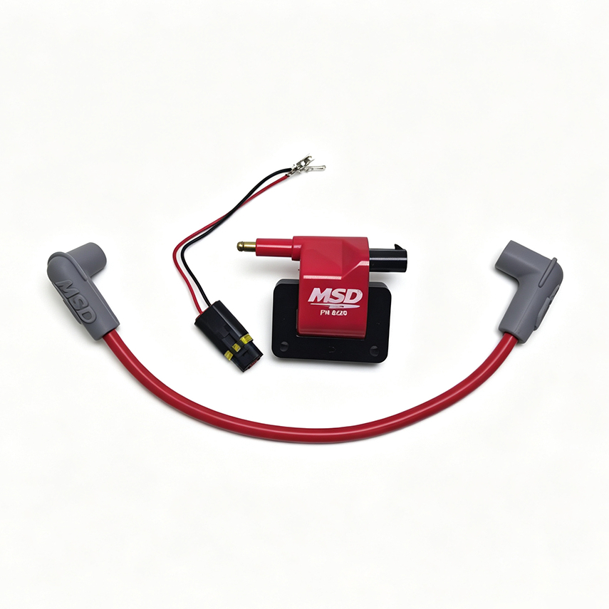 2 Pin MSD คอยล์จุดระเบิดประสิทธิภาพสูงสากลสําหรับ Fi & คาร์บูเรเตอร์รถจักรยานยนต์