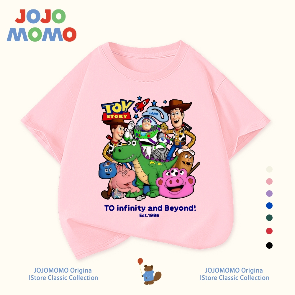 【ส่งในวันเดียวกัน】เสื้อยืดเด็ก สีขาว ลายของเล่น (Toy) รูปที่ 4