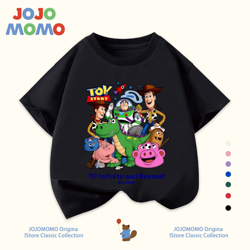【ส่งในวันเดียวกัน】เสื้อยืดเด็ก สีขาว ลายของเล่น (Toy) รูปที่ 5