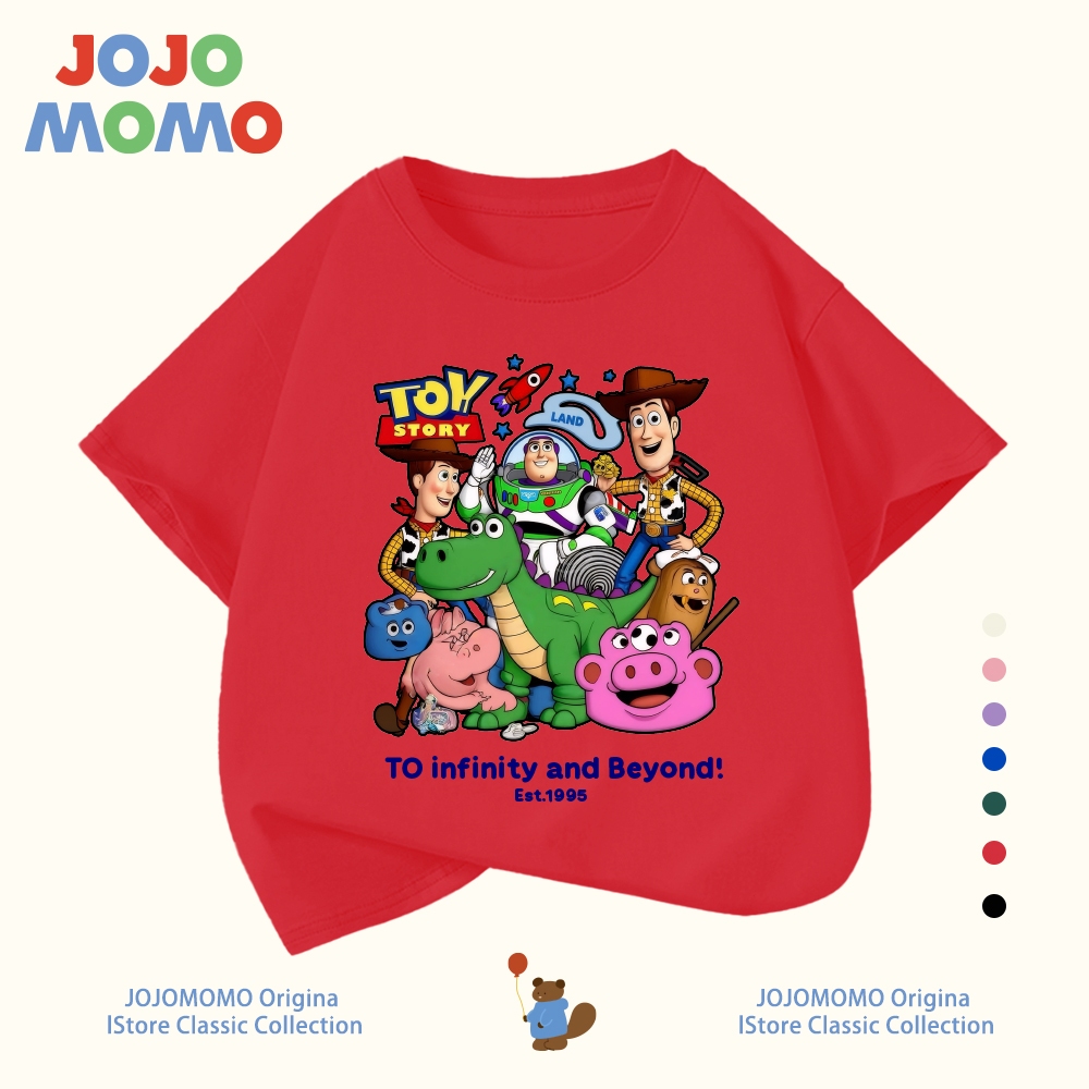 【ส่งในวันเดียวกัน】เสื้อยืดเด็ก สีขาว ลายของเล่น (Toy) รูปที่ 6