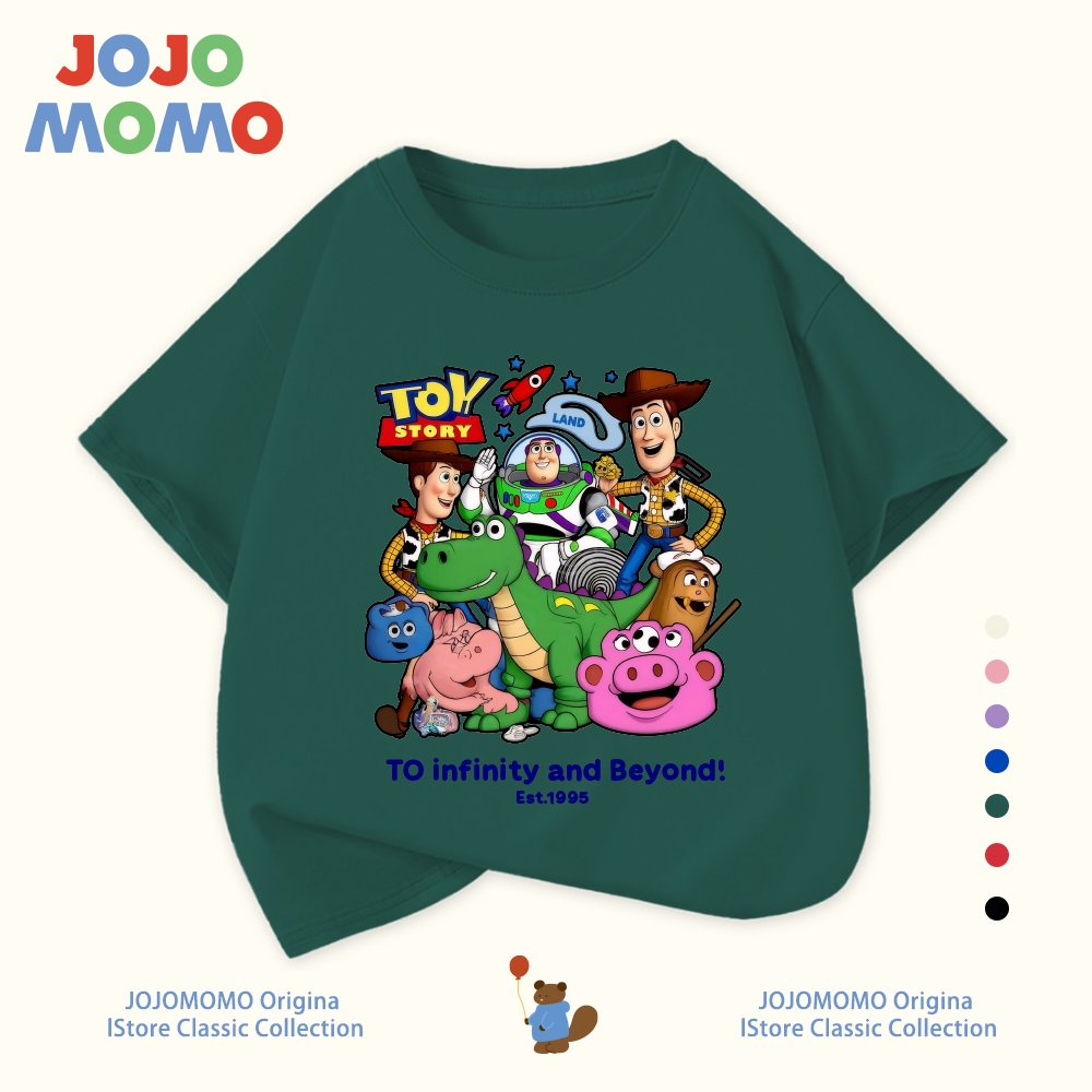 【ส่งในวันเดียวกัน】เสื้อยืดเด็ก สีขาว ลายของเล่น (Toy) รูปที่ 8