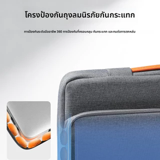 (จัดส่งจากประเทศไทย) กระเป๋าแล็ปท็อป 18 17 ถุงลมนิรภัยกันกระแทกหดแล็ปท็อปแขนกระเป๋าด้านในสากล 16 15.6 14 13.3 นิ้ว