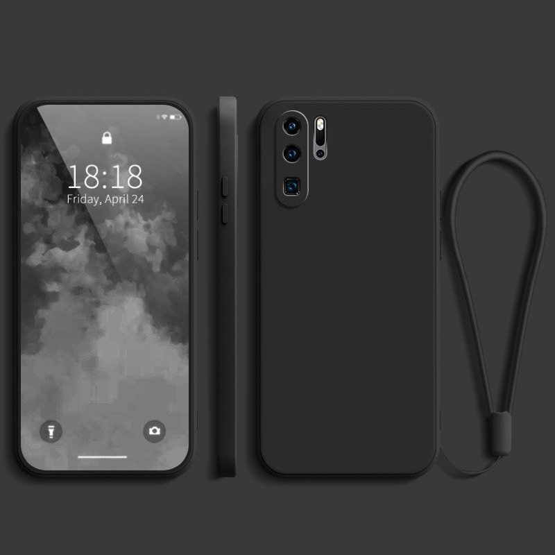สําหรับ Huawei P10 Plus P20 Pro P20 Lite P30 Pro P30 Lite เคสโทรศัพท์ซิลิโคนสีทึบสําหรับ Huawei P30 Pro กรณี