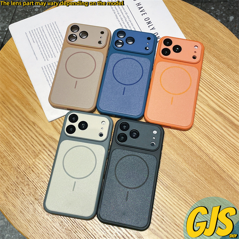 ใหม่ประณีตผ้า Fine Circle หน้าต่างขนาดใหญ่เลนส์ฟิล์มกันกระแทกเคสโทรศัพท์สําหรับ IPhone12 13 14 15 16 17PRO MAX PLUS