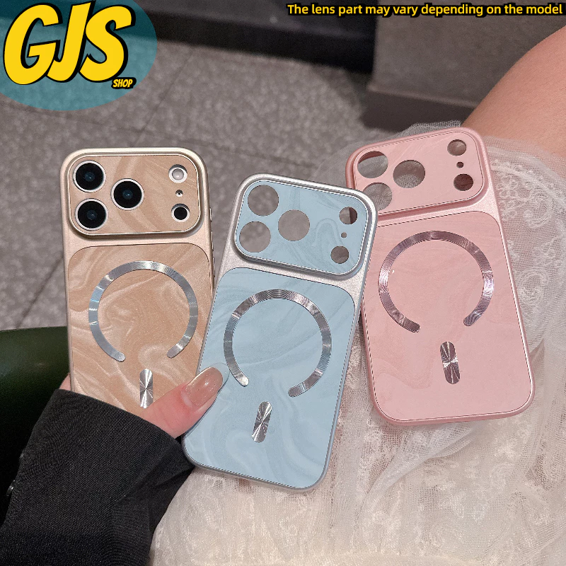 ใหม่หรูหราระลอกน้ํา C-ring Precision Hole Anti-drop เคสโทรศัพท์สําหรับ IPhone11 12 13 14 15 16 17PRO MAX PLUS