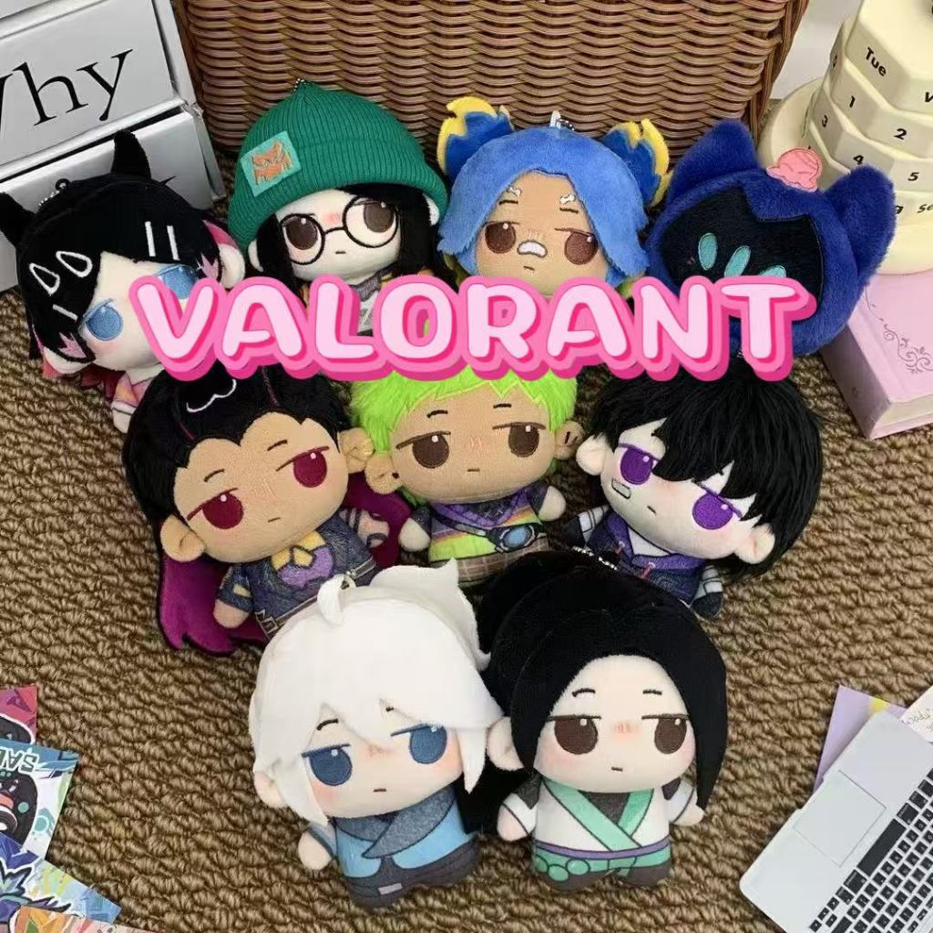 ใหม่ทั้งหมด!Riot เกม VALORANT ตุ๊กตาตุ๊กตาน่ารัก Clove Neon Jett Iso Gekko Omen อะนิเมะตุ๊กตาของเล่น