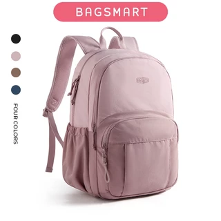 BAGSMART กระเป๋าเป้สะพายหลัง ใส่โน้ตบุ๊ก 15.6 นิ้ว Laptop Backpack น้ำหนักเบา กันน้ำ มีหลายช่อง สำหรับทำงาน เรียน เดินทาง