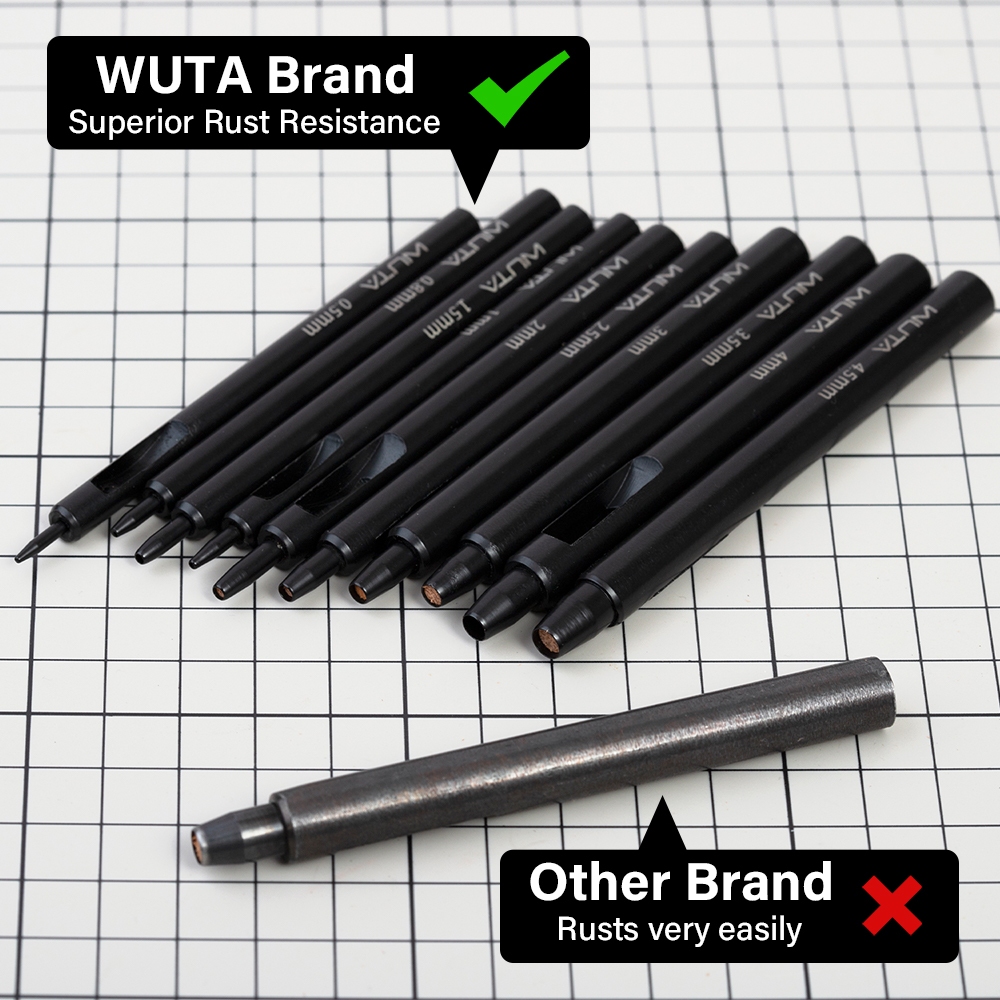 WUTA خرامة جلد دائرية DIY — صورة 3