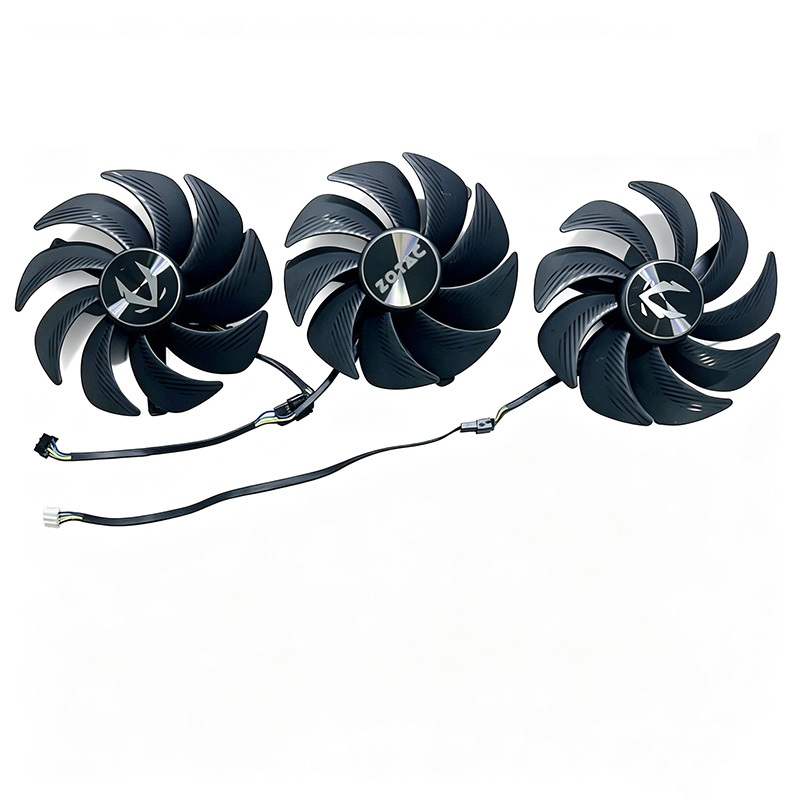 สําหรับ ZOTAC RTX4080 4090 4090D TRINITY กราฟิกการ์ดพัดลมระบายความร้อน