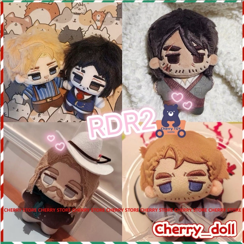 10 ซม. Red Dead Redemption 2 Arthur Morgan อะนิเมะรูปตุ๊กตาตุ๊กตากระเป๋าเป้สะพายหลังการ์ตูนตกแต่งน่ารักของเล่นของขวัญสําหรับเพื่อน