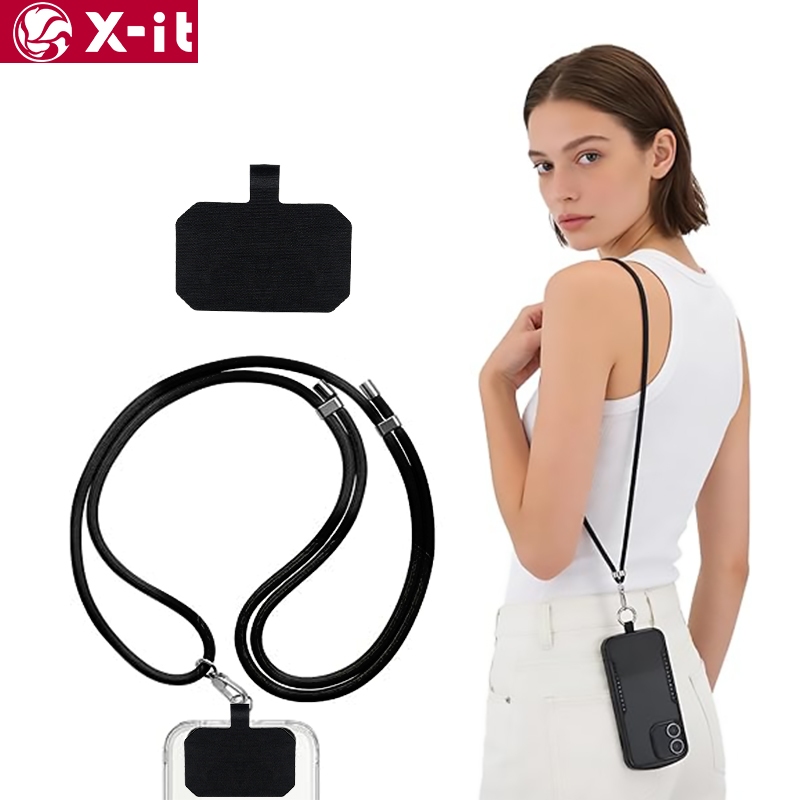 X-IT Phone Lanyard กระเป๋าสะพายข้างสายโทรศัพท์แบบปรับได้สําหรับ iPhone และสมาร์ทโฟนที่สุด
