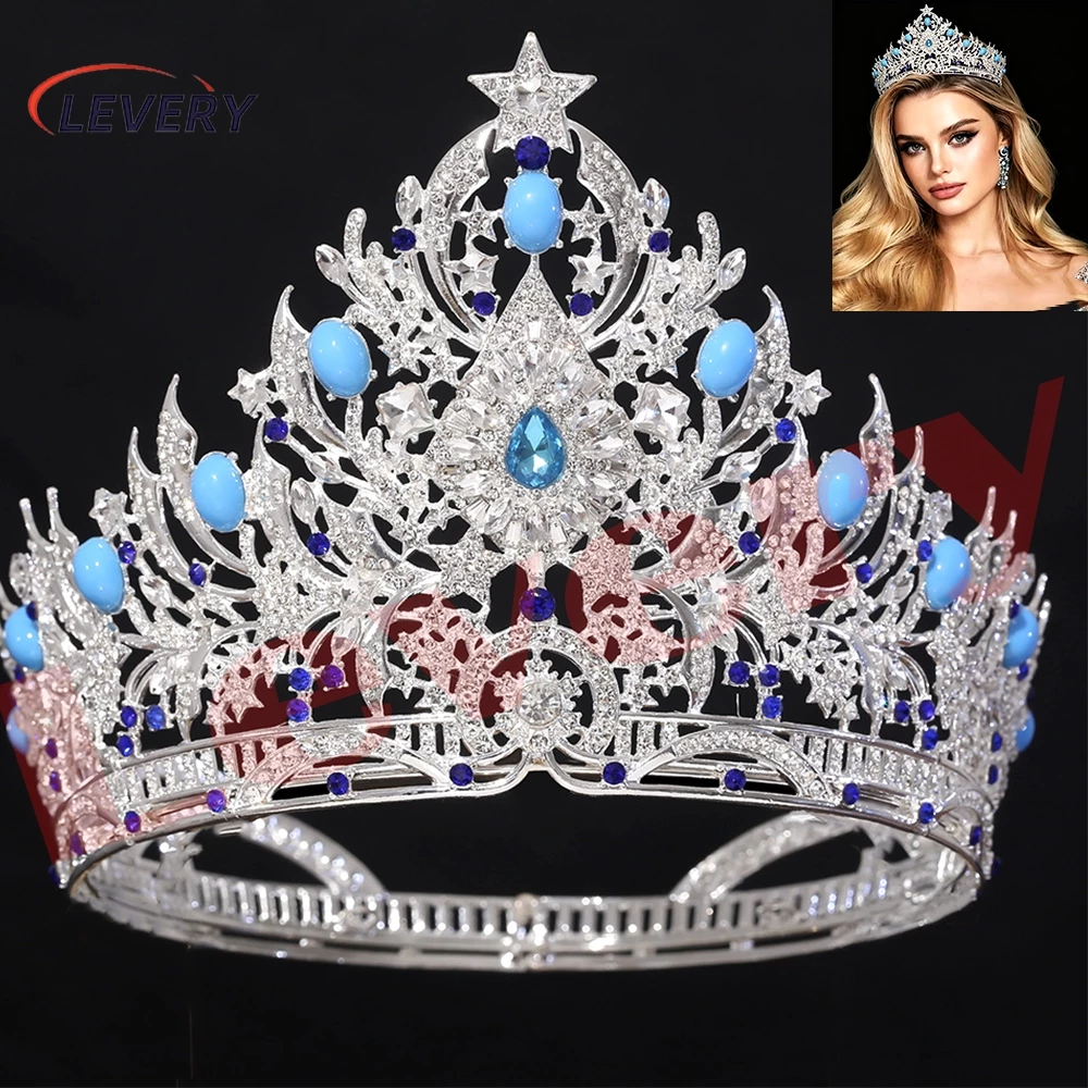 Lendy Queen Crown สําหรับผู้หญิงงานแต่งงาน Tiara สําหรับเจ้าสาวเจ้าหญิง Tiara Quinceanera Pageant Crown Diadem