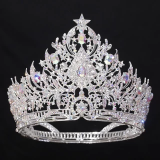 Lendy Queen Crown สําหรับผู้หญิงงานแต่งงาน Tiara สําหรับเจ้าสาวเจ้าหญิง Tiara Quinceanera Pageant Crown Diadem