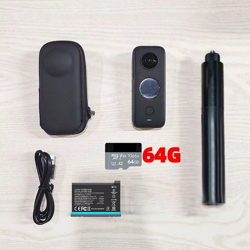 กล้องพาโนรามิค สำหรับกล้องแอคชั่น Insta360 ONE X2 มือสอง Panoramic Camera กล้อง Used thumbnail 5