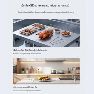 ไม้เสียบเนื้อห่าน สเตนเลส ทรงกลม สําหรับย่างบาร์บีคิว 10 ชิ้น ไม่ขึ้นสนิม ทนทาน ย่างสเต็ก ปิ้งย่าง ปิกนิก อุปกรณ์ทำอาหารกลางแจ้ง 15/17/20/25/30/35ซม.