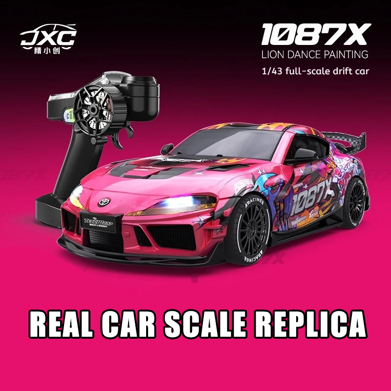 ใหม่ JXC 1087X Supra 1/43 RC รถ Mini พร้อม Gyro Full-Scale Drift Racing Rc รถของเล่นเด็กของขวัญ