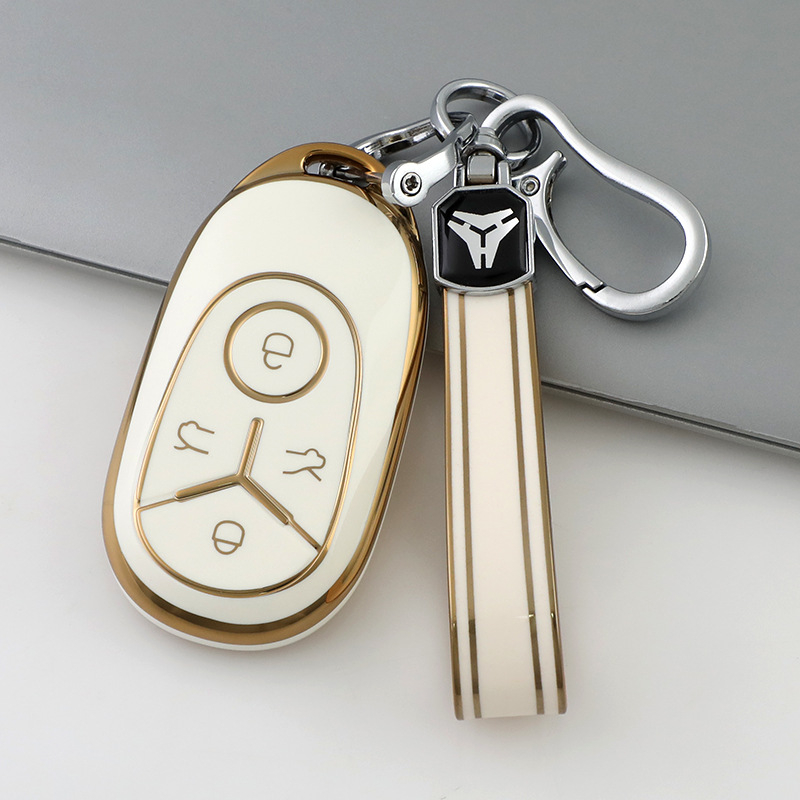 Geely EX2 เคสกุญแจ Geely EX2 EV ฝาครอบกุญแจ เคสกุญแจรีโมท