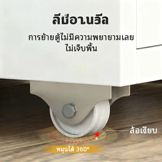 ตู้เก็บเอกสารลิ้นชักโลหะ 3/5/6 ชั้น ตู้เหล็กเอกสาร ลิ้นชักเก็บของ พร้อมล็อคและล้อ สำนักงาน เฟอร์นิเจอร์ห้องนอน