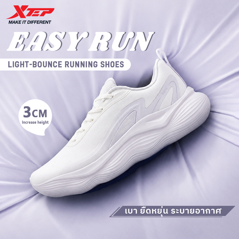 XTEP Easy Run รองเท้าวิ่งผู้หญิงฤดูร้อน ผ้าตาข่ายระบายอากาศ รองเท้าแฟชั่น