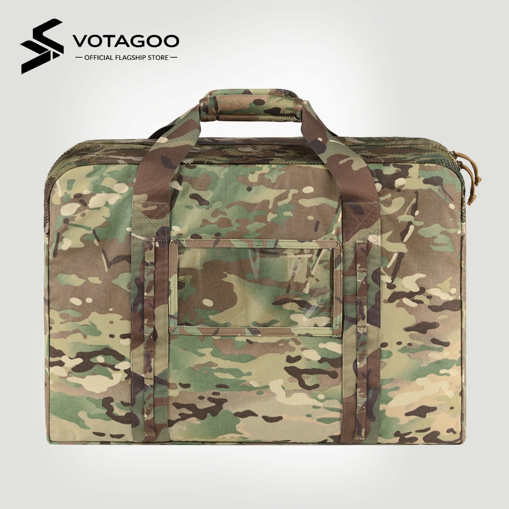 VOTAGOO กระเป๋ายุทธวิธี เสื้อเกราะ และกล่องอุปกรณ์ ความจุขนาดใหญ่ 52 ลิตร