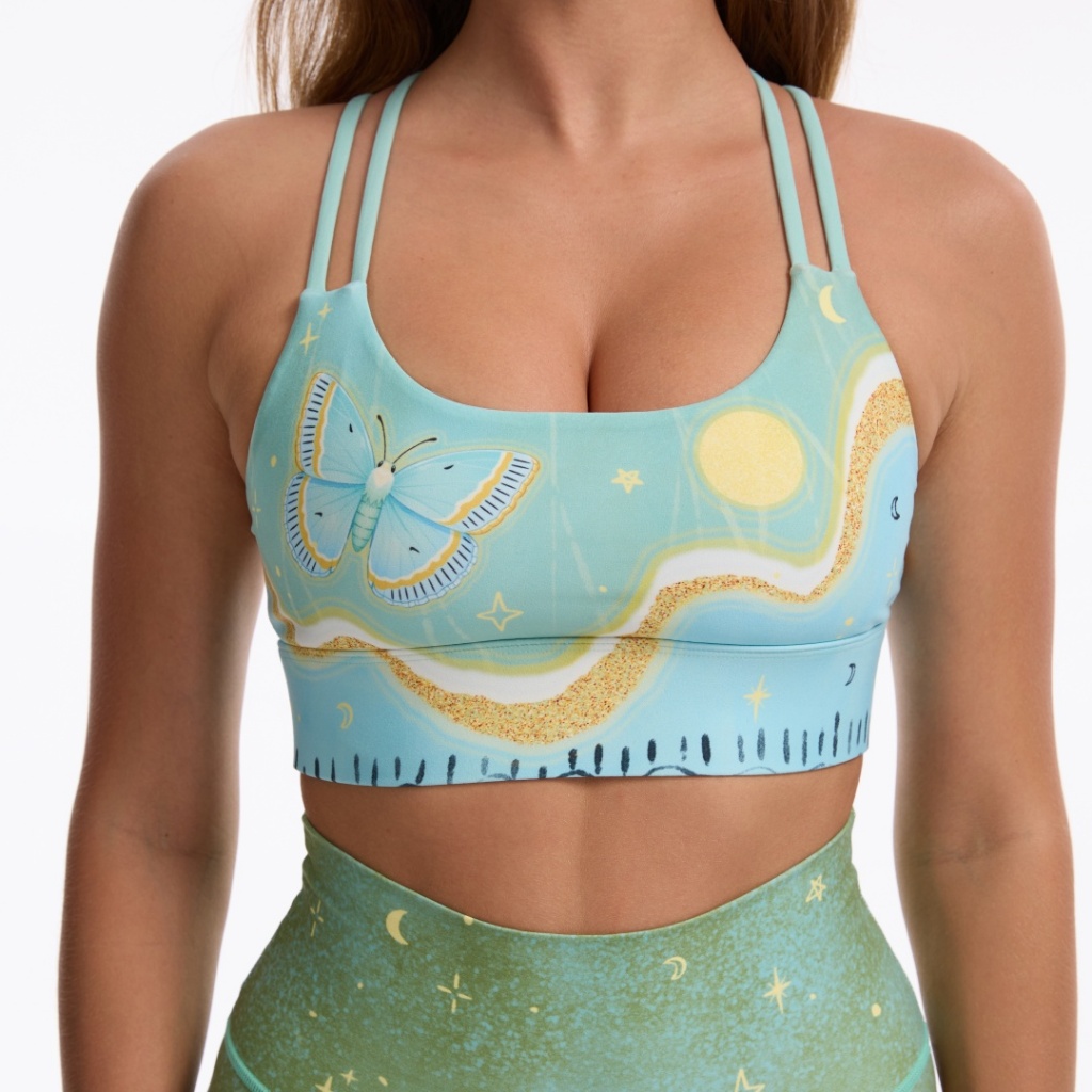 Silverwind Dreamscape สปอร์ตบรา Strappy