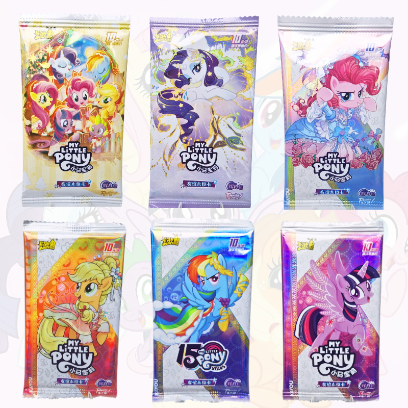การ์ด My little pony Kayou Fluttershy หายาก ZR/SC MLP card anime pack บัตรสะสม Huiyue Series