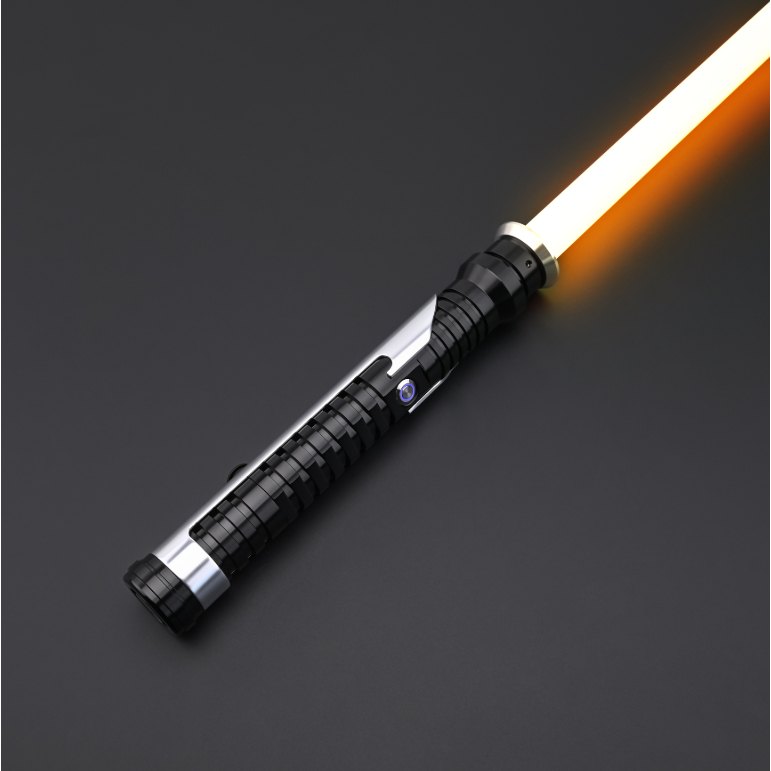 TXQSABER Qui Gon SE RGB NEOPIXEL โลหะ Hilt Lightsaber สําหรับผู้ใหญ่ STAR WARS คอสเพลย์บลูทูธสี