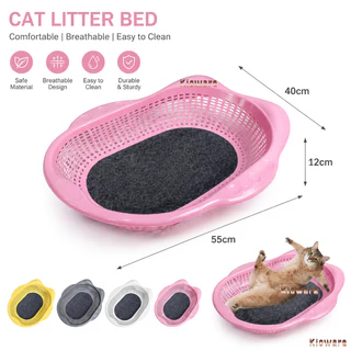 Kloware ที่นอนแมว Furntiure Protector Comfort Cat Lounger ตะกร้าสัตว์เลี้ยงลูกสุนัขสุนัขขนาดเล็ก