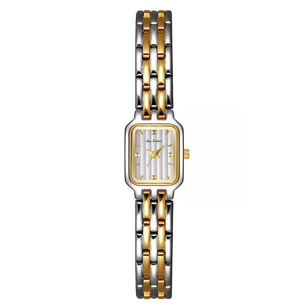BS Bee Sister นาฬิกาผู้หญิง Vintage Luxury นาฬิกาข้อมือควอตซ์นาฬิกาผู้หญิงของขวัญ