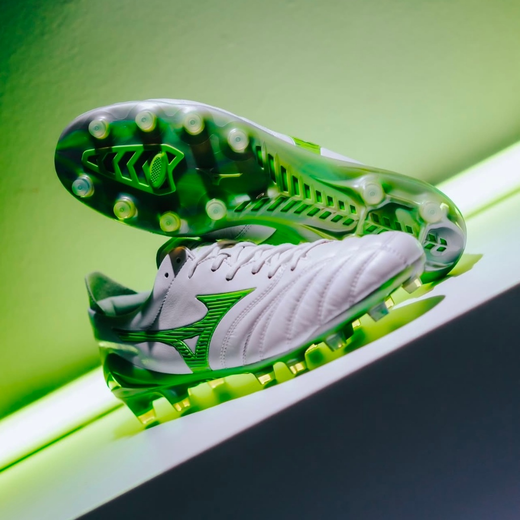 รองเท้าสตั๊ด รองเท้าฟุตบอล Mizuno Morelia Neo IV BATE Made In Japan FG ถัก Starter เหมาะสําหรับชายและหญิง และเด็ก Size:39-45
