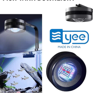 【จัดส่ง 24 ชั่วโมง】YEE LED Full spectrum fish tank downlight มีขาแขวน 35/55 W hogh power ทรงกลม ครบ สเปกตรัม แสงขาว ไฟ Hillstream ไม้น้ำ