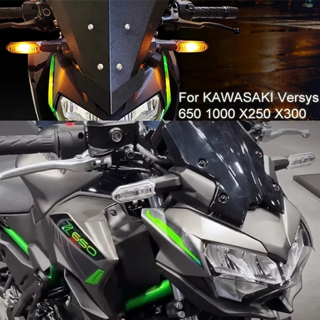 Kawasaki Ninja 125 400 650 1,000 Zx-6R Z1000 Z900 Z650 Z400 ไฟเลี้ยวรถจักรยานยนต์ไฟเลี้ยว LED