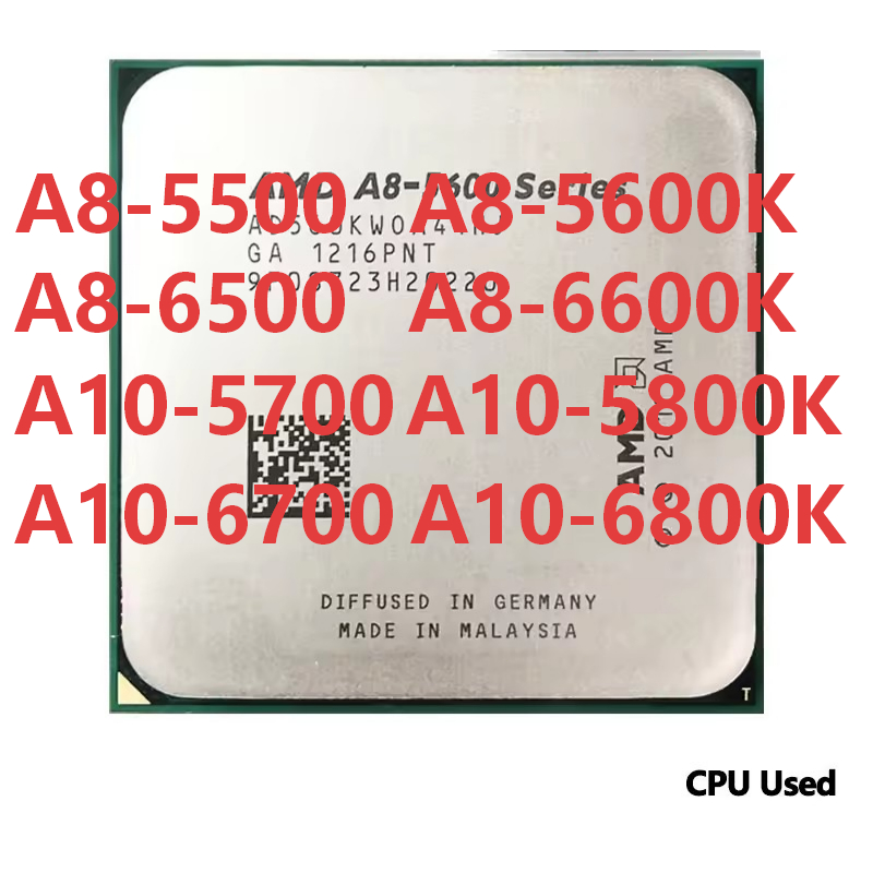 ใช้ CPU A8-5500 A8-5600K A8-6500 A8-6600K A10-5700 A10-5800K A10-6700 A10-6800K ซ็อกเก็ต FM2 + Quad-