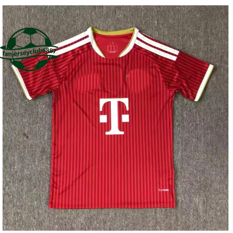 [เวอร์ชั่นแฟนๆ] 26/27 B-ay-ern Munich Home เสื้อยืดเสื้อฟุตบอลชาย