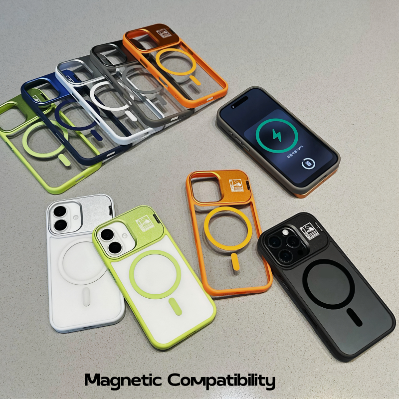 วงเล็บโลหะ/เรียบง่าย อะคริลิคใส Hard Case/สีเขียวเคส รูปที่ 7