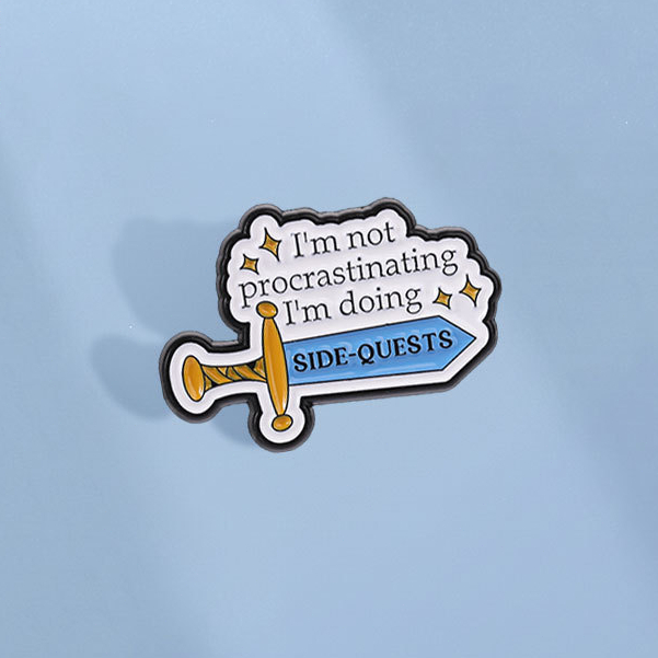 คําคมข้อความสร้างสรรค์เคลือบ Pin Hello Im Label Quote Love เข็มกลัดข้อความตลกLapel Badgeกระเป๋าเป้สะพายหลังอุปกรณ์เสริมของขวัญสําหรับเพื่อน