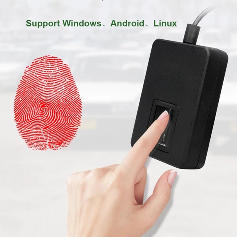 ZK9500 เครื่องสแกนลายนิ้วมือ USB รองรับ Windows, Android,Linux ZK Biometric Scanner เครื่องอ่านลายนิ