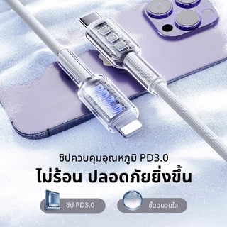 Joyroom 100W/60W/30W PD Type C Fast Charge Data Cable สําหรับ iPhone 17/16/15/14/13/12/11/X S-A42