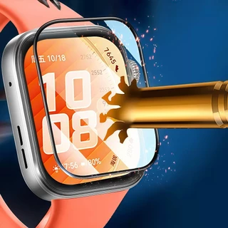 1-3PCS ติดตั้งง่ายฟิล์มกระจกนิรภัยสําหรับ Huawei Watch Fit 5 Fit 4 Pro Smartwatch ป้องกันหน้าจอสําหรับ Huawei Fit5 Pro ฟิล์มป้องกัน