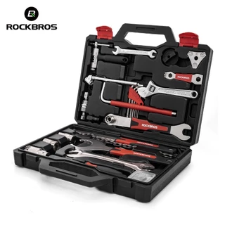 【TH Delivery】【พร้อมส่งจากไทย】ROCKBROS ชุดเครื่องมือ 22-in-1ซ่อมจักรยาน Universal สะดวกกล่องเครื่องมือประแจวงล้อซ็อกเก็ตไขควงชุด MTB จักรยานเสือหมอบอุปกรณ์เสริม