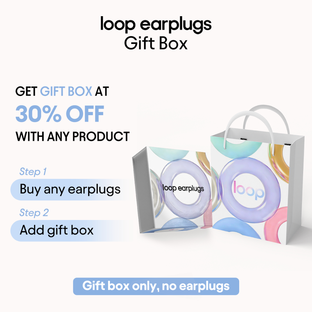 กล่องของขวัญ Loop Earplugs Exquisite (ไม่รวมหูปลั๊ก)