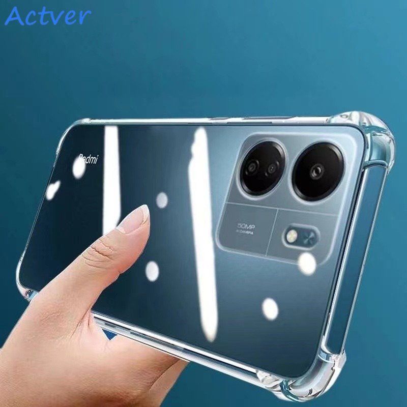 [ส่งจากไทย]เคสกันกระแทก เคสใส สำหรับ Xiaomi Redmi 13C 14C 15C / Poco C71 เสี่ยวมี่ เรดมี่13C โปโก้ C71