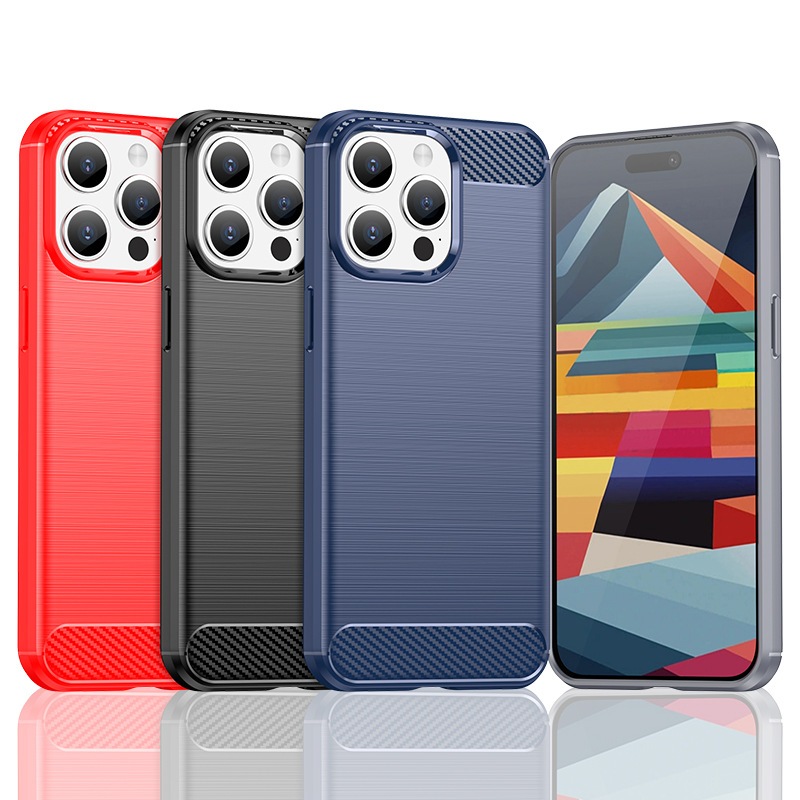 เคสคาร์บอนไฟเบอร์สําหรับ LG Q6 Plus Q6 Alpha Q7 Plus Q7 Alpha Q8 Q9 One LG Velvet LG Signature Editi