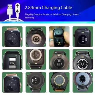 แท่นชาร์จสําหรับ HW22 สมาร์ทวอท์ชสายชาร์จ USB SmartWatch CRT สายชาร์จนาฬิกาสําหรับ 2.84 มม./4.0 มม.2PIN/T500 Charger