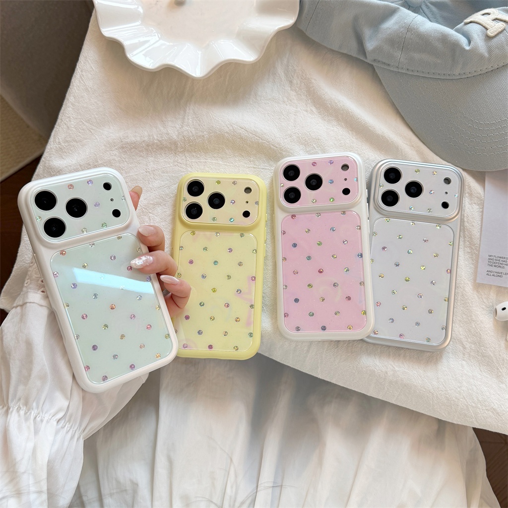 สําหรับIphone Case 17 Pro Max 16 Pro Max 15 Pro Max Gilded Powdered Dough Dotsเคสโทรศัพท์