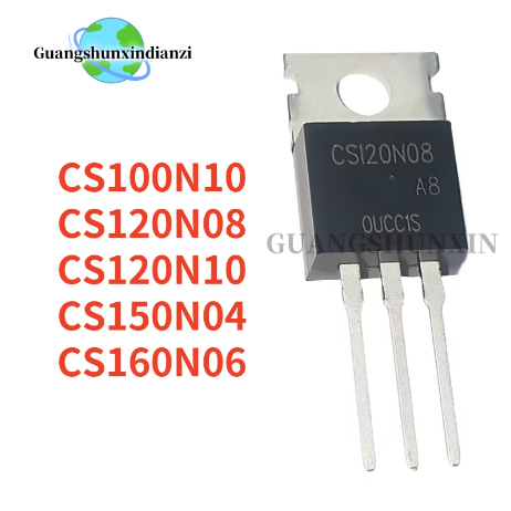 5PCS 100% ใหม่ CS120N08A8 CS120N08 CS100N10A8 CS100N10 CS120N10A8 CS120N10 CS150N04A8 CS150N04 CS160