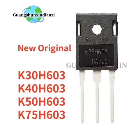 5PCS ยี่ห้อใหม่ K30H603 K40H603 K50H603 K75H603 TO-247 IGBT Field Effect หลอดเดียวสําหรับเครื่องเชื่