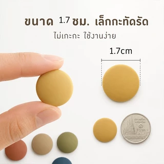 Minimalist รอบแม่เหล็กติดตู้เย็น Soft Matte Morandi สีสไตล์เกาหลีตกแต่งสําหรับห้องครัว Home Office